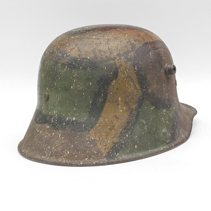 CBH50 M16 striped camouflaged helmet with full liner and chinstrap — image 9