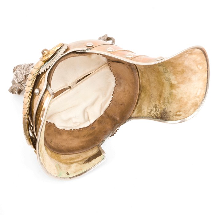 HJH1 Saxon parade helmet for officer in Garde-Reiter-Regiment Dresden — image 15