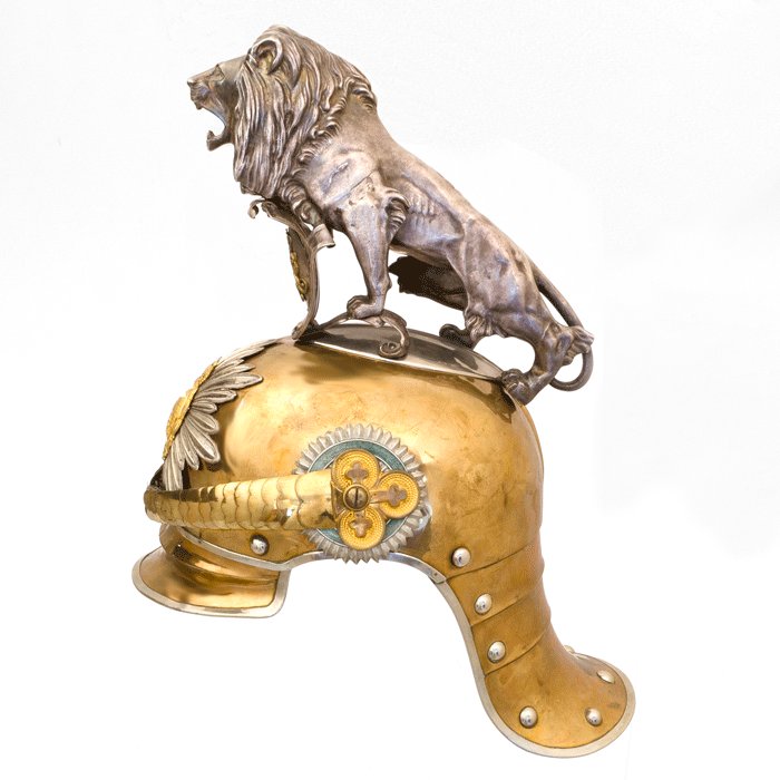 HJH1 Saxon parade helmet for officer in Garde-Reiter-Regiment Dresden — image 7