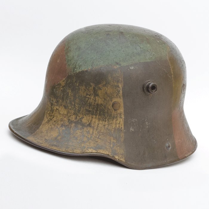 BCH43 Multicolor M16 camouflaged helmet with full liner — image 3