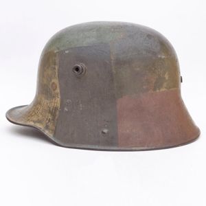 BCH43 Multicolor M16 camouflaged helmet with full liner