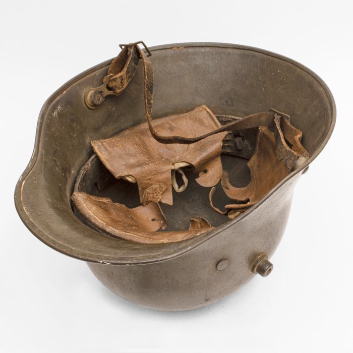 BCH53 M16 helmet complete with leather liner and chinstrap — image 16