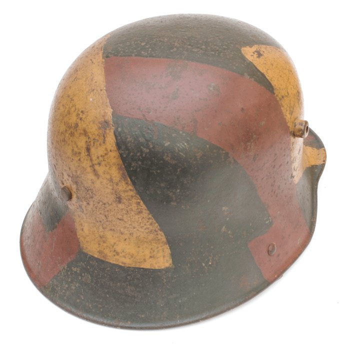 BCH50 Striking multicolor M16 camouflaged helmet with full liner and chinstrap — image 6