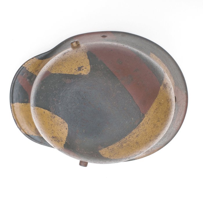 BCH50 Striking multicolor M16 camouflaged helmet with full liner and chinstrap — image 9