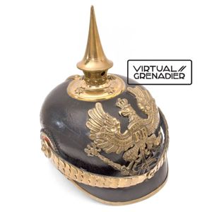 MAH38 Prussian Infanterie officer Pickelhaube