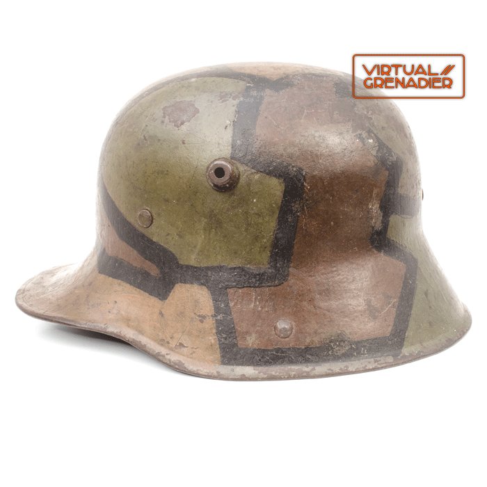 BCH36 Long visor M16 camouflaged helmet with full liner — image 2