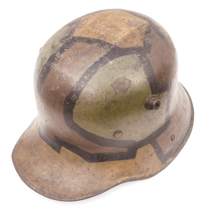 BCH36 Long visor M16 camouflaged helmet with full liner — image 3