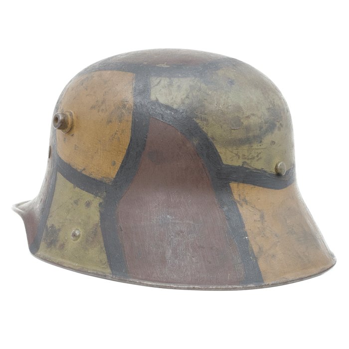 BCH37 Excellent M16 camouflaged helmet with full liner and chinstrap — image 7