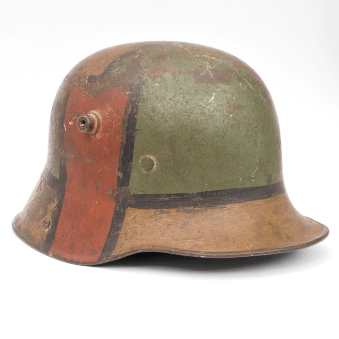 BHH2 M16 camouflaged helmet with full liner — image 5