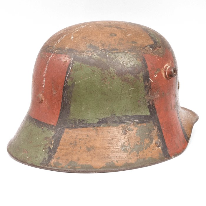 BHH2 M16 camouflaged helmet with full liner — image 8