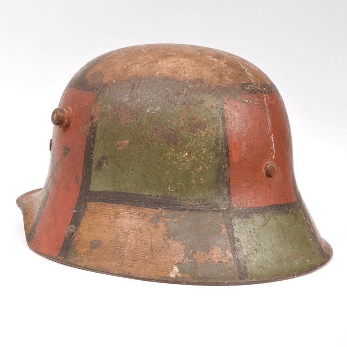 BHH2 M16 camouflaged helmet with full liner — image 9
