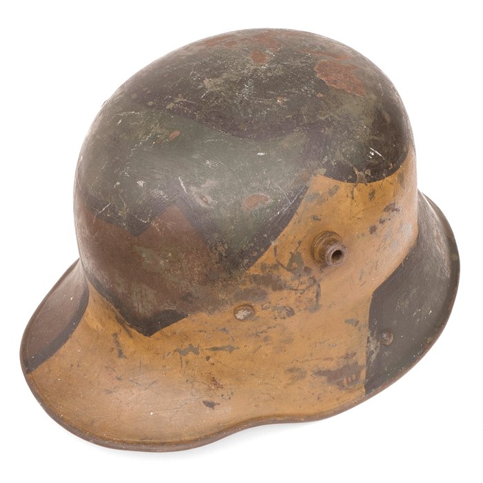 BCH31 M16 camouflaged helmet with liner — image 3