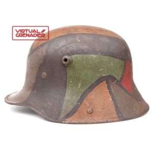 BCH26 Bright M16 camouflaged helmet