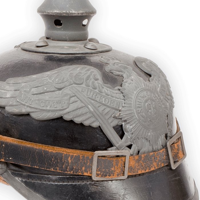 BCH10 M1915 EM Pickelhaube for Garde Infanterie Regimenter — image 3