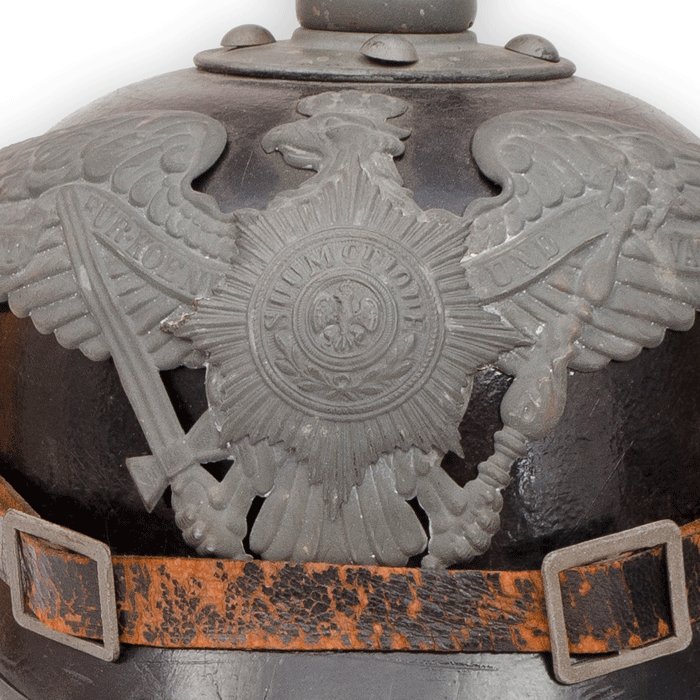 BCH10 M1915 EM Pickelhaube for Garde Infanterie Regimenter — image 5