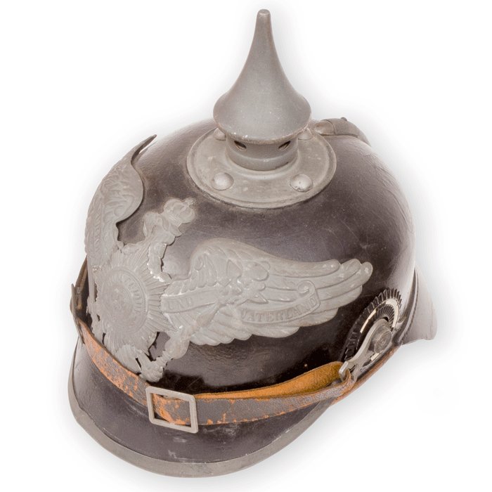 BCH10 M1915 EM Pickelhaube for Garde Infanterie Regimenter — image 7
