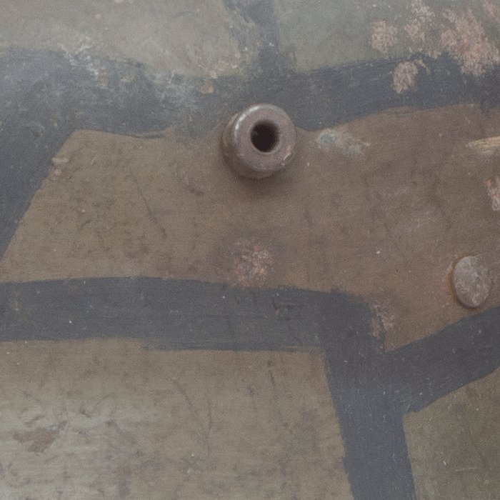 BCH12 Excellent M16 named camouflaged helmet with full liner and chinstrap — image 4