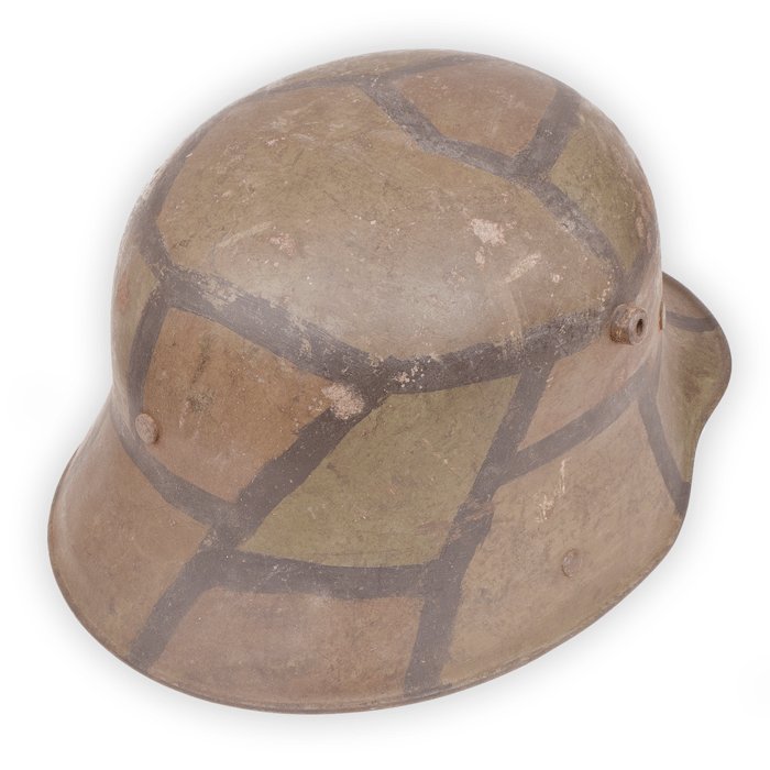 BCH12 Excellent M16 named camouflaged helmet with full liner and chinstrap — image 7