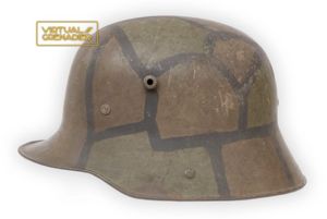 BCH12 Excellent M16 named camouflaged helmet with full liner and …