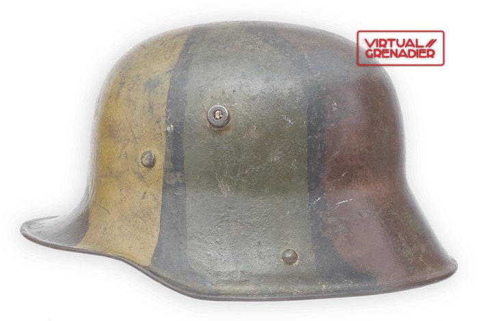 BCH14 M16 camouflaged helmet with full liner — image 2