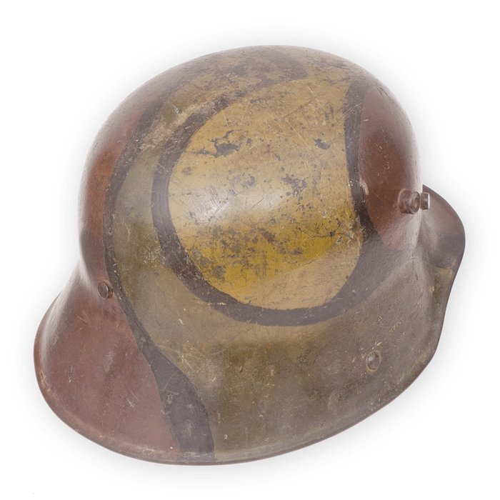 BCH14 M16 camouflaged helmet with full liner — image 6