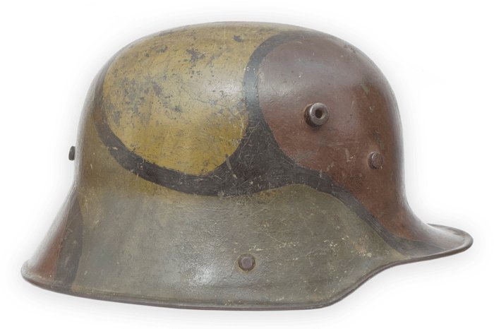 BCH14 M16 camouflaged helmet with full liner — image 7