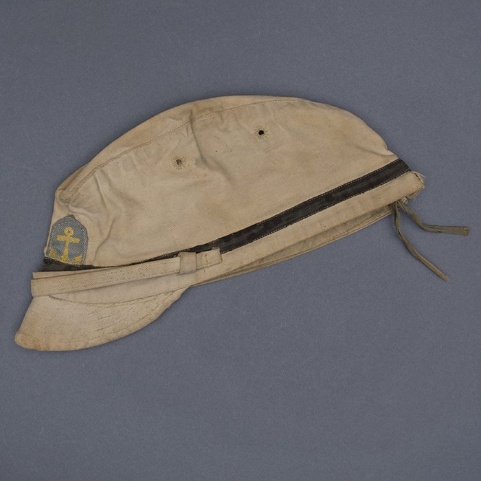 KCI21 Service used Imperial Japanese Navy tropical field cap — image 11