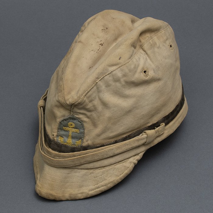 KCI21 Service used Imperial Japanese Navy tropical field cap — image 16