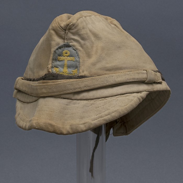 KCI21 Service used Imperial Japanese Navy tropical field cap — image 2