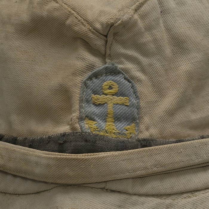 KCI21 Service used Imperial Japanese Navy tropical field cap — image 5