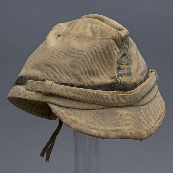 KCI21 Service used Imperial Japanese Navy tropical field cap — image 6