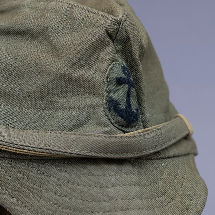 HES150 Imperial Japanese Navy tropical field cap — image 3