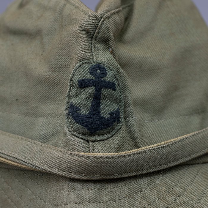 HES150 Imperial Japanese Navy tropical field cap — image 5