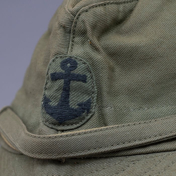 HES150 Imperial Japanese Navy tropical field cap — image 8