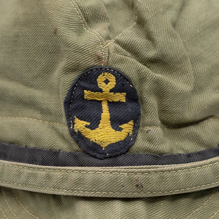 HES144 Imperial Japanese Navy tropical field cap — image 5