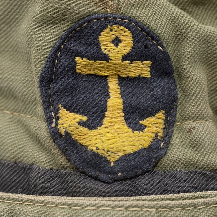 HES144 Imperial Japanese Navy tropical field cap — image 6