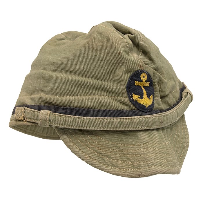 HES144 Imperial Japanese Navy tropical field cap — image 8