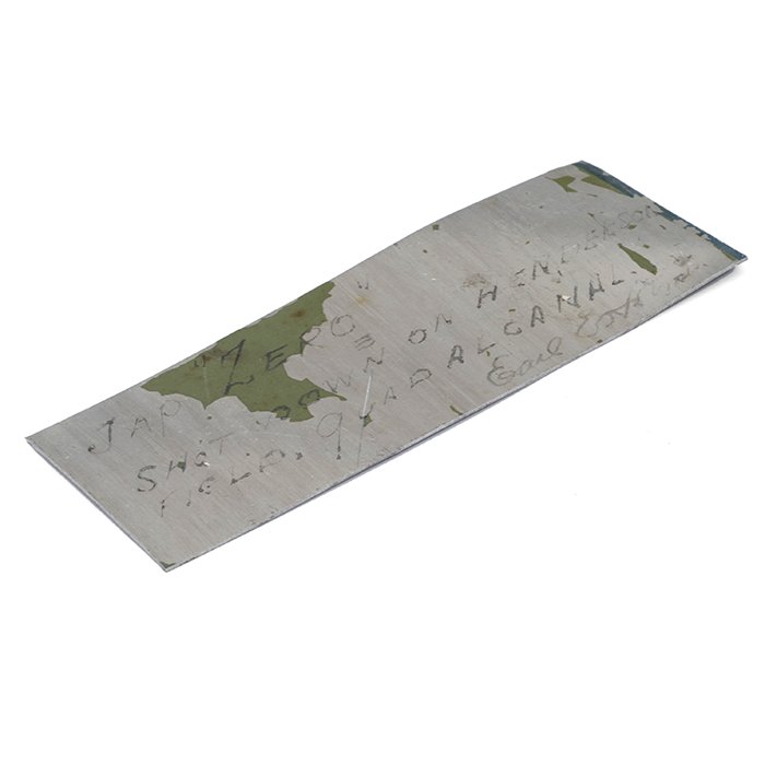 HES152 Fragment from Mitsubishi A6M Zero fighter from Guadalcanal — image 3