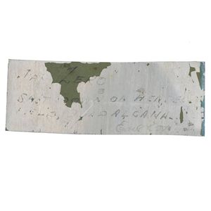 HES152 Fragment from Mitsubishi A6M Zero fighter from Guadalcanal