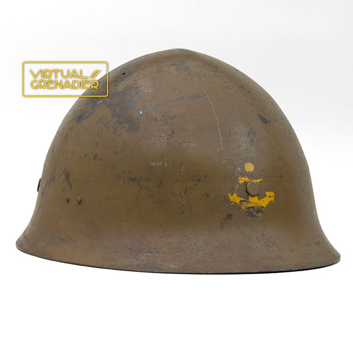 HES221 Imperial Japanese Naval Type 90 combat helmet — image 2