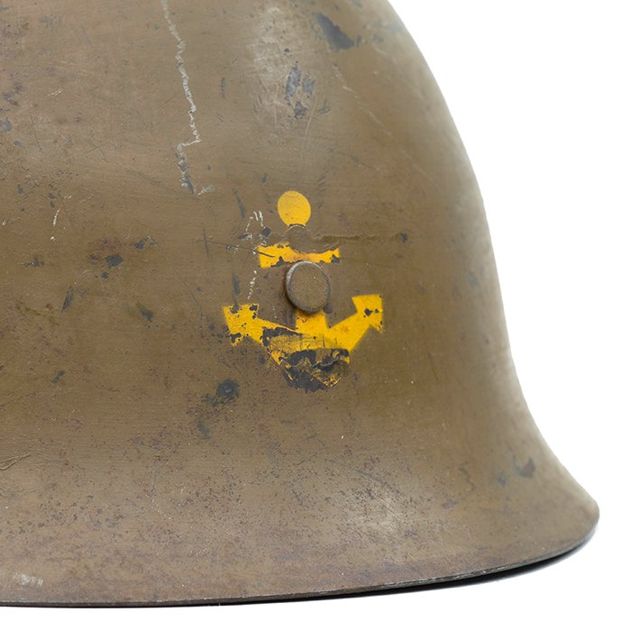 HES221 Imperial Japanese Naval Type 90 combat helmet — image 3