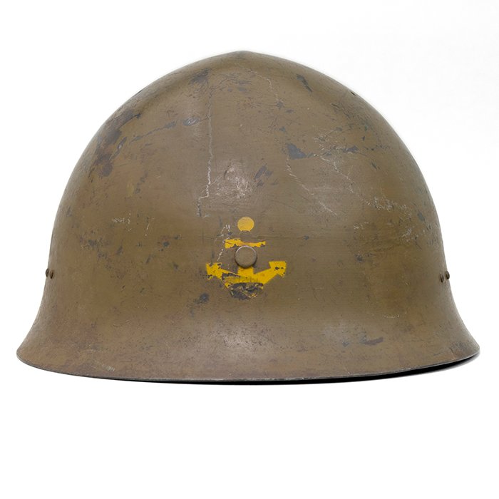 HES221 Imperial Japanese Naval Type 90 combat helmet — image 4