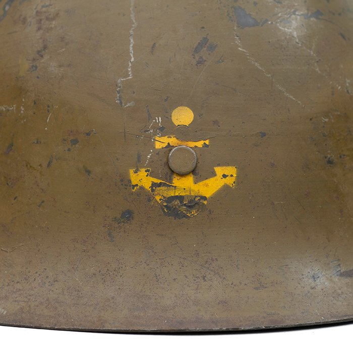 HES221 Imperial Japanese Naval Type 90 combat helmet — image 5