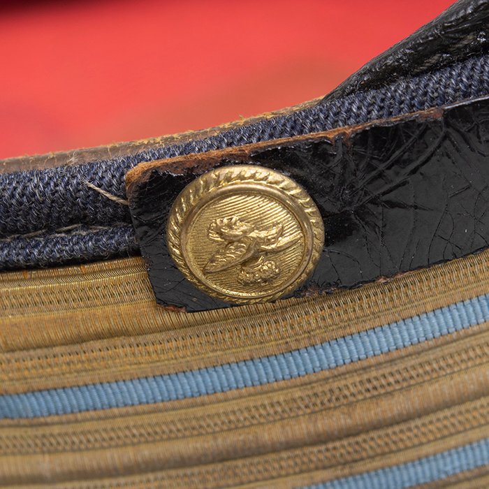 SJA73 Italian Air Force visored cap for a Captain of Flying Troops visored cap, Regia Aeronautica — image 12