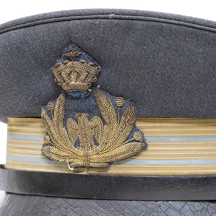 SJA73 Italian Air Force visored cap for a Captain of Flying Troops visored cap, Regia Aeronautica — image 3