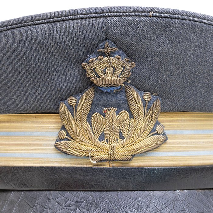 SJA73 Italian Air Force visored cap for a Captain of Flying Troops visored cap, Regia Aeronautica — image 5