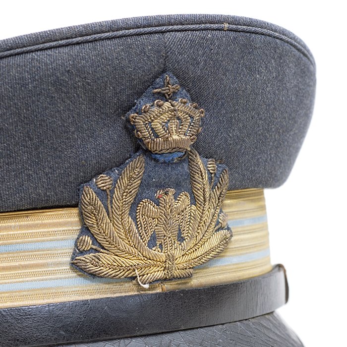 SJA73 Italian Air Force visored cap for a Captain of Flying Troops visored cap, Regia Aeronautica — image 8