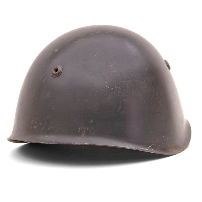 BCH115 Italian M33 helmet for the railroad branch of the MVSN — image 12