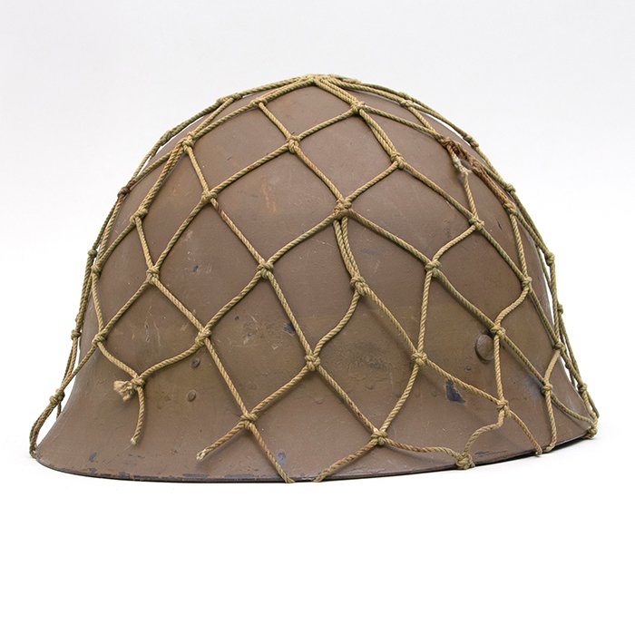 PUJ3 Extra clean netted Imperial Japanese Army helmet — image 11