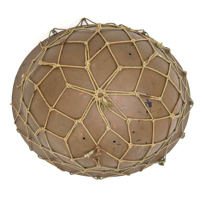 PUJ3 Extra clean netted Imperial Japanese Army helmet — image 13